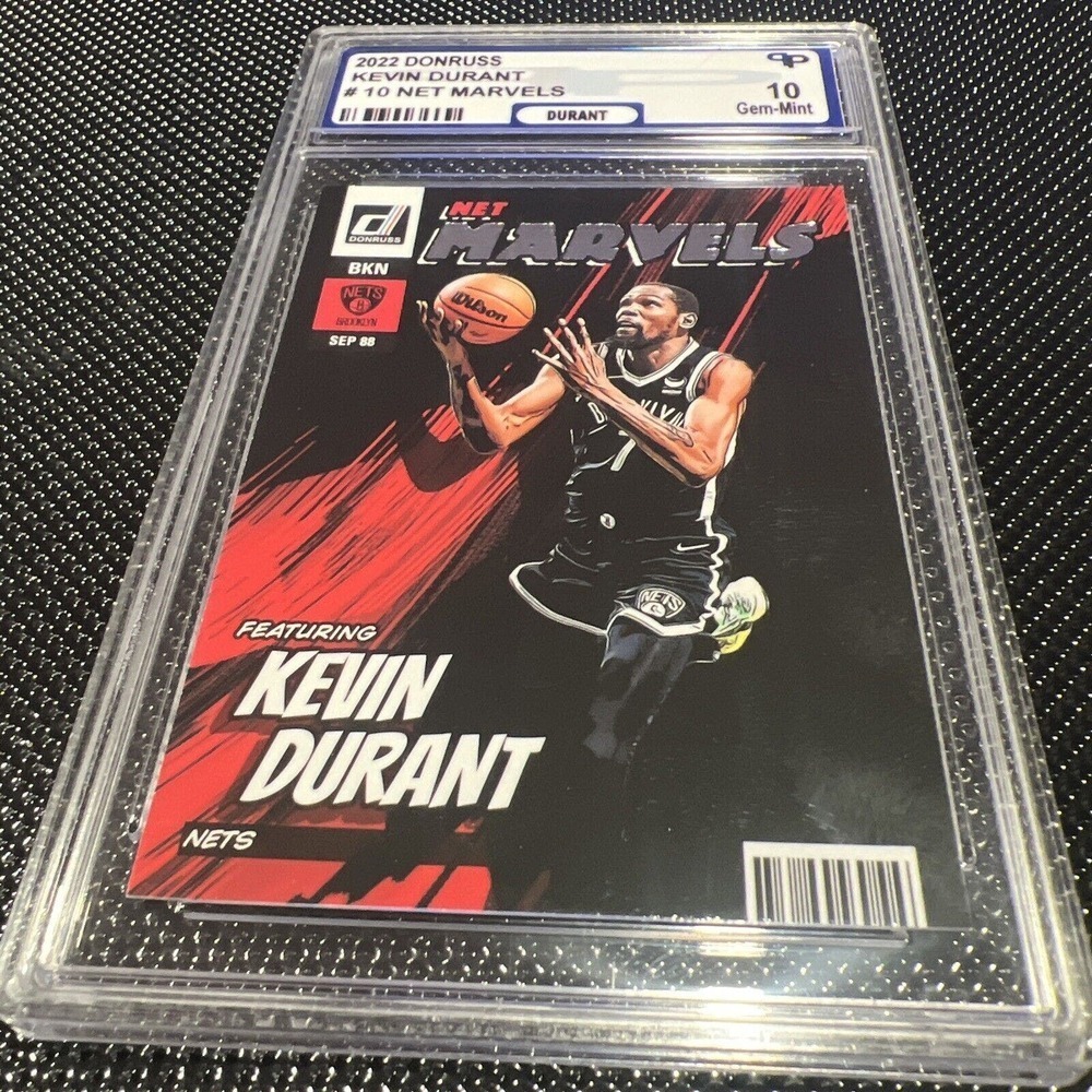 2022-23 Panini Donruss Kevin Durant #10 Net Marvels PPG 10 Gem-Mint 🔥🔥🔥